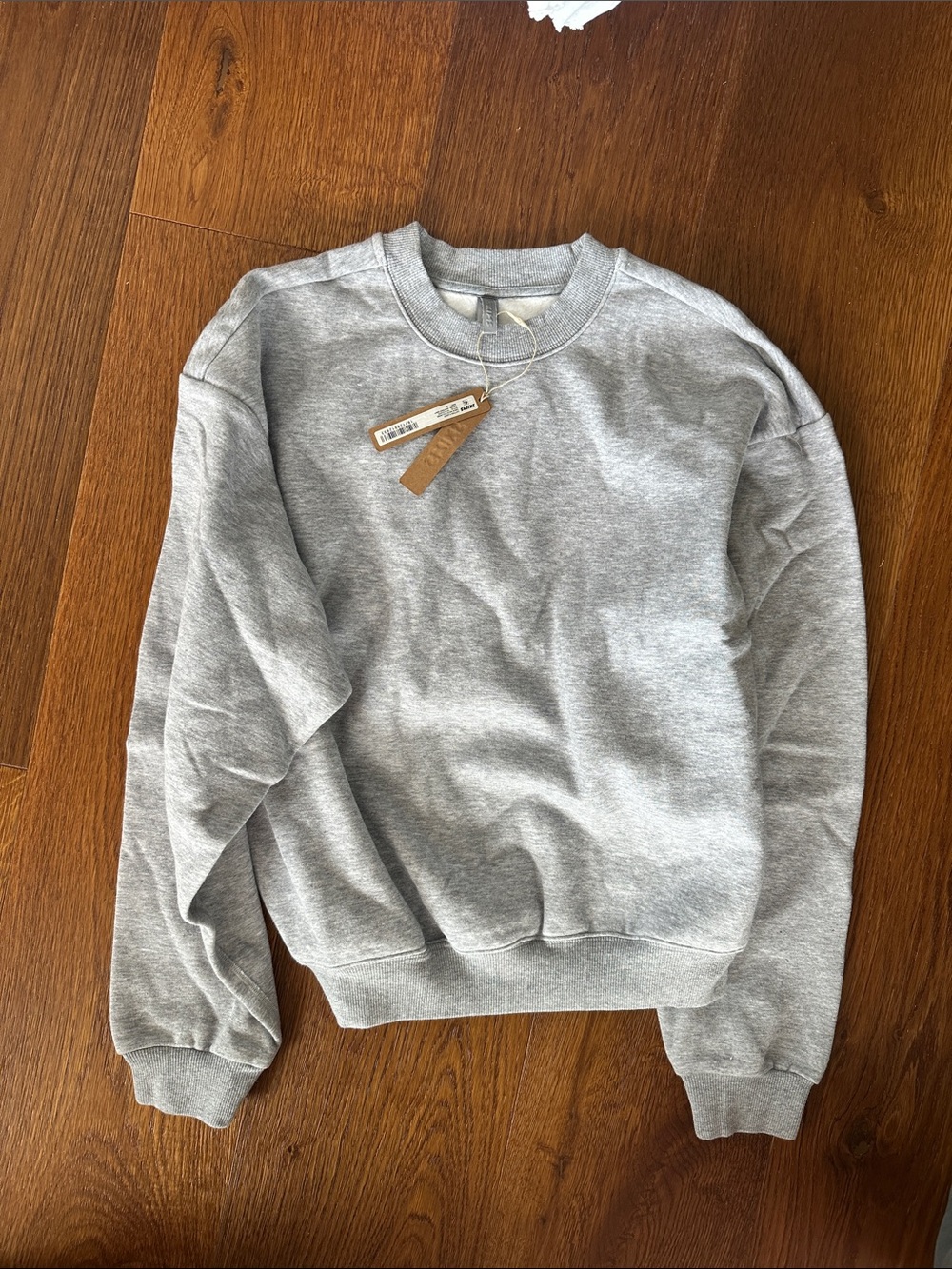 SKIMS Crewneck Sweatshirt - Light Gray